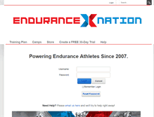 Tablet Screenshot of members.endurancenation.us